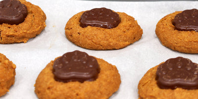 Pumpkin Spice Bear Claw Cookies