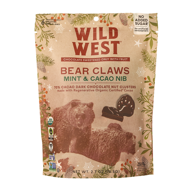Mint Cacao Nib Bear Claws