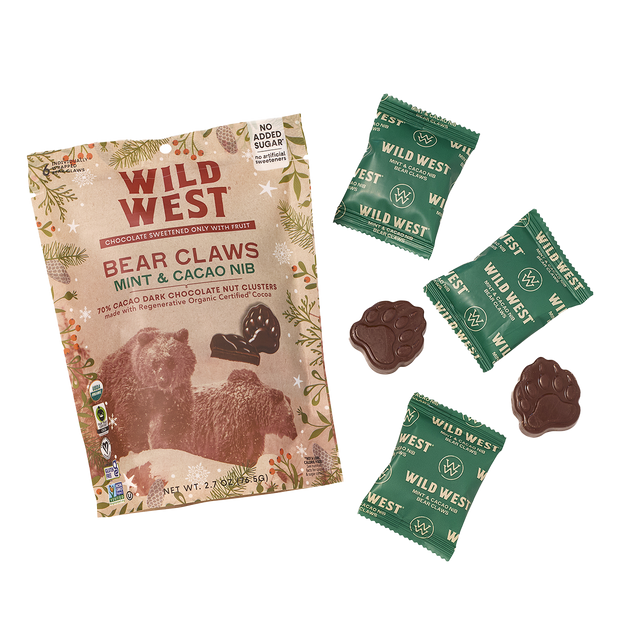 Mint Cacao Nib Bear Claws