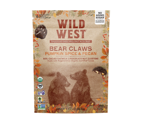 Pumpkin Spice & Pecan Bear Claws
