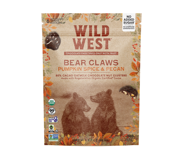 Pumpkin Spice & Pecan Bear Claws